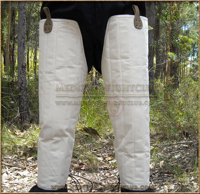 Padded Arming legs - off white