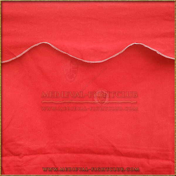 Red+Black Pavilion - Striped Round Tent (5m diameter)