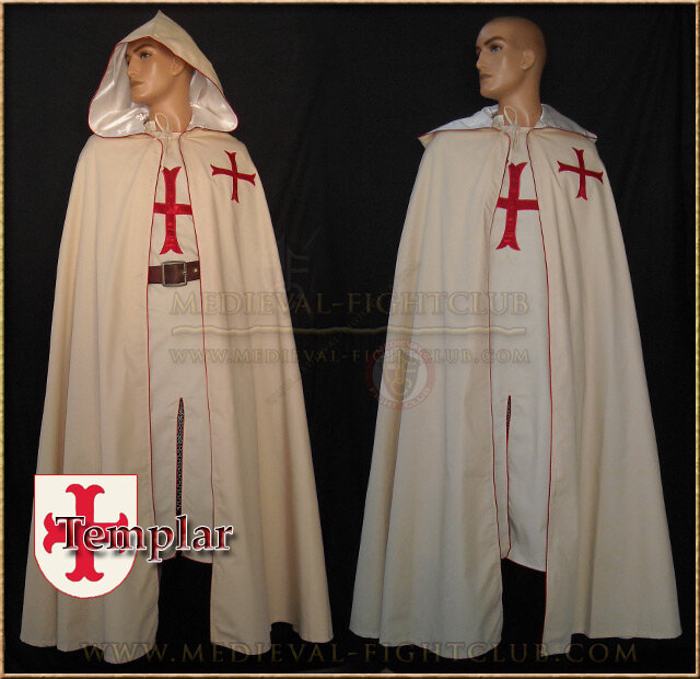 Crusader Tunic and Cloak (Templar)