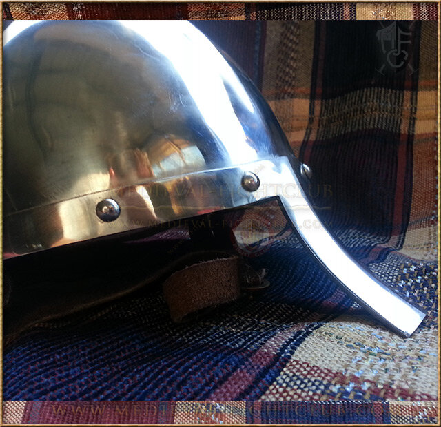 Phrygian shaped Norman helmet