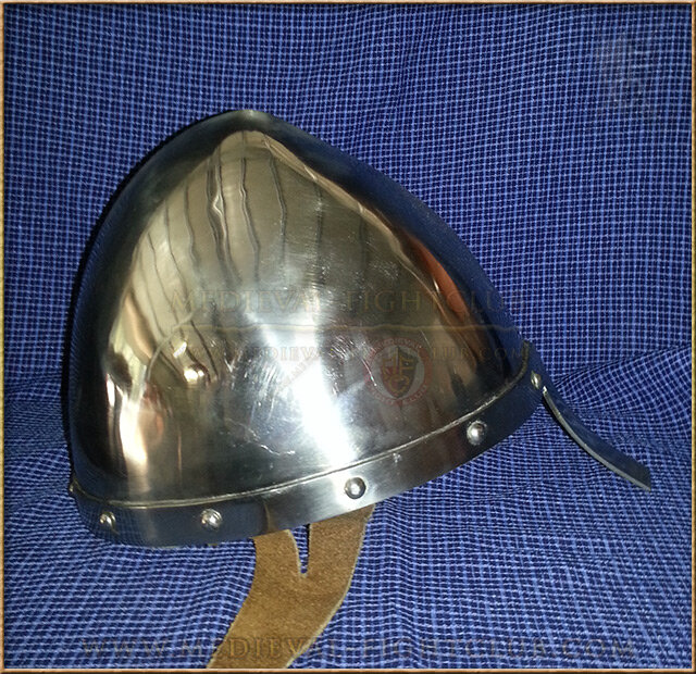 Phrygian shaped Norman helmet