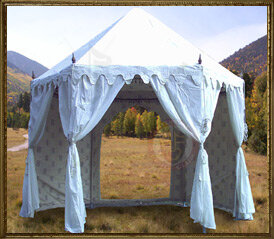 Medieval Hexagonal Tent